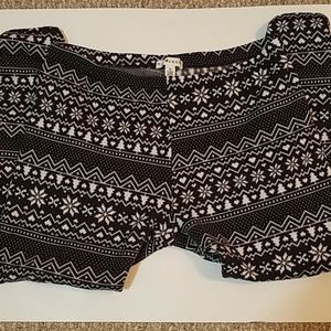 Eye Candy Winter Leggings Juniors Large/Regular S
